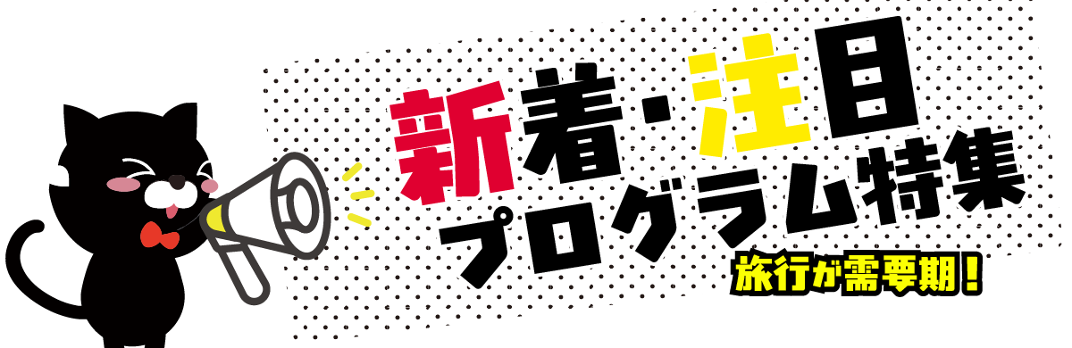 2026年2月更新！新着＆注目プログラム特集